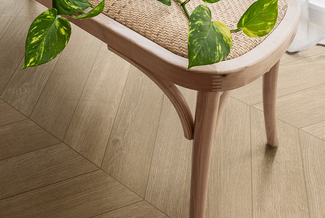 OSSIMORI BEIGE EXTRA MATT CHEVRON