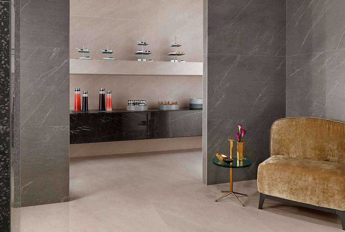 Керамогранит Marvel Cardoso Elegant 75x150, Marvel Clauzetto White 75х150, Marvel Nero Marquina Lappato 75x150, Marvel Terrazzo Grey Lappato 75x150