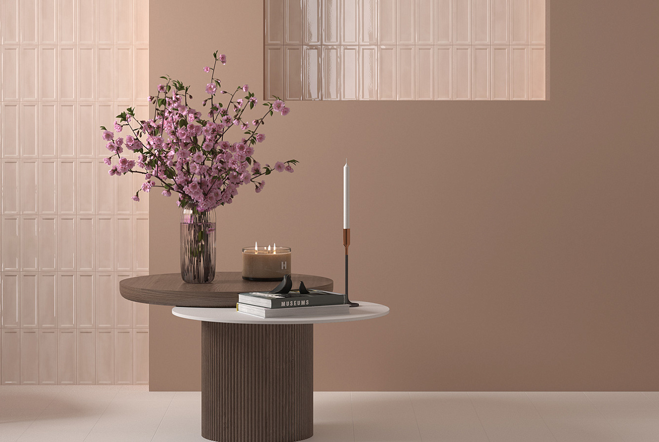 ISLAND / FRAME PEONY PINK