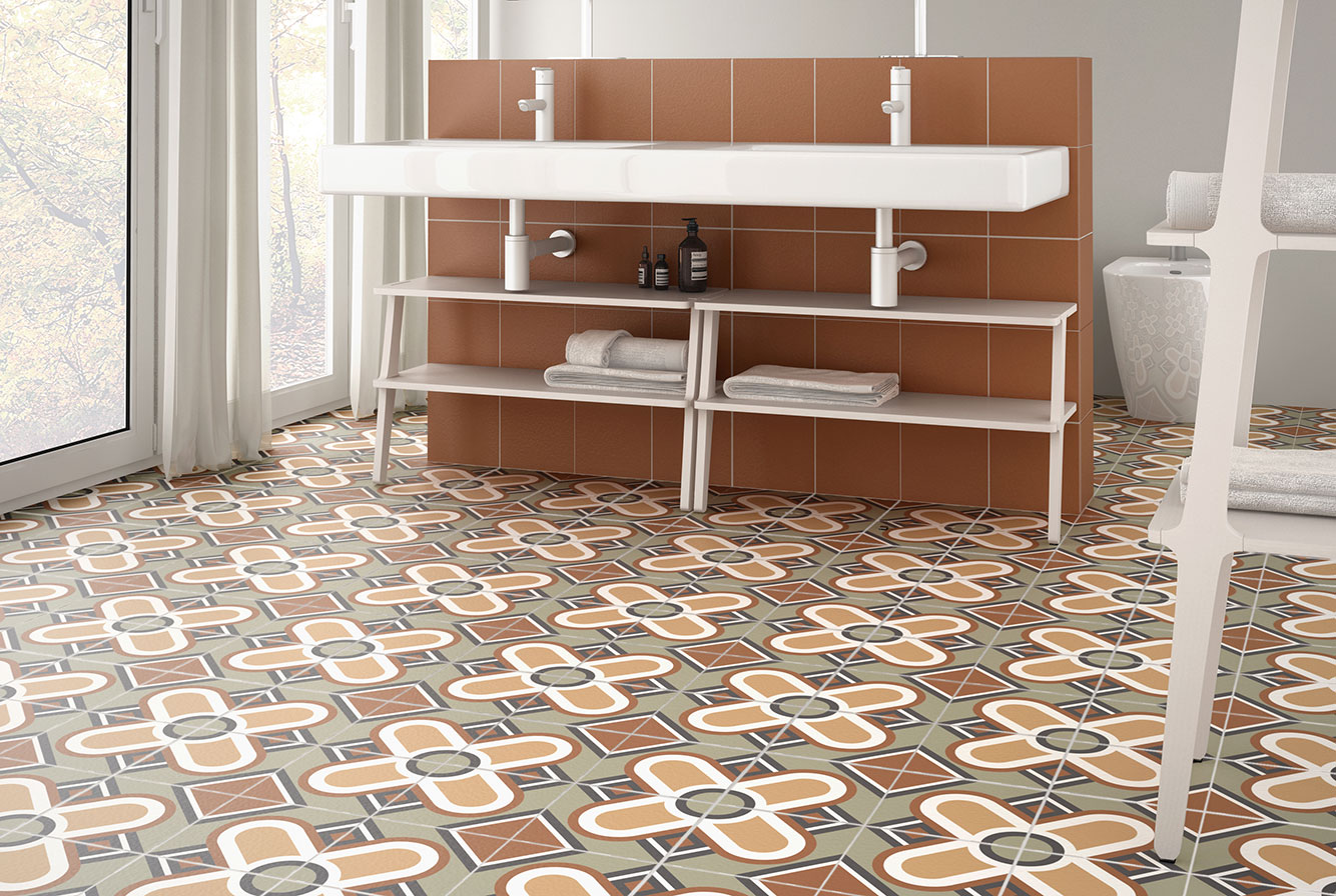 BAUHOME TERRAKOTTA / BLUME WARM