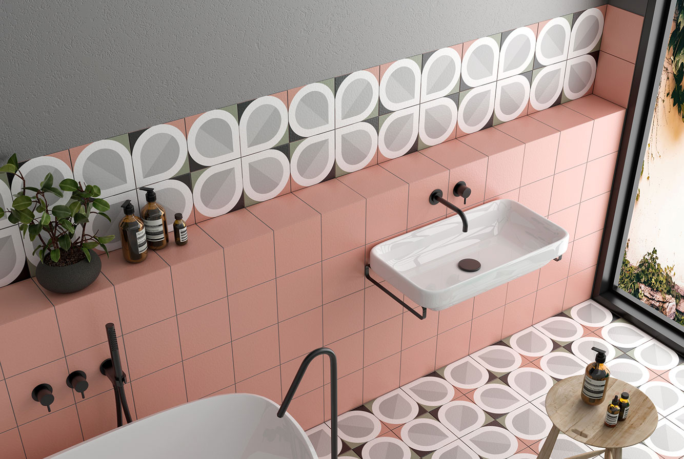 BAUHOME ROSE / BLATT COLD