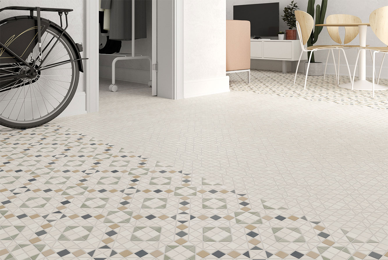 TESSERAE LIKE BLANC /  LIKE MARINO