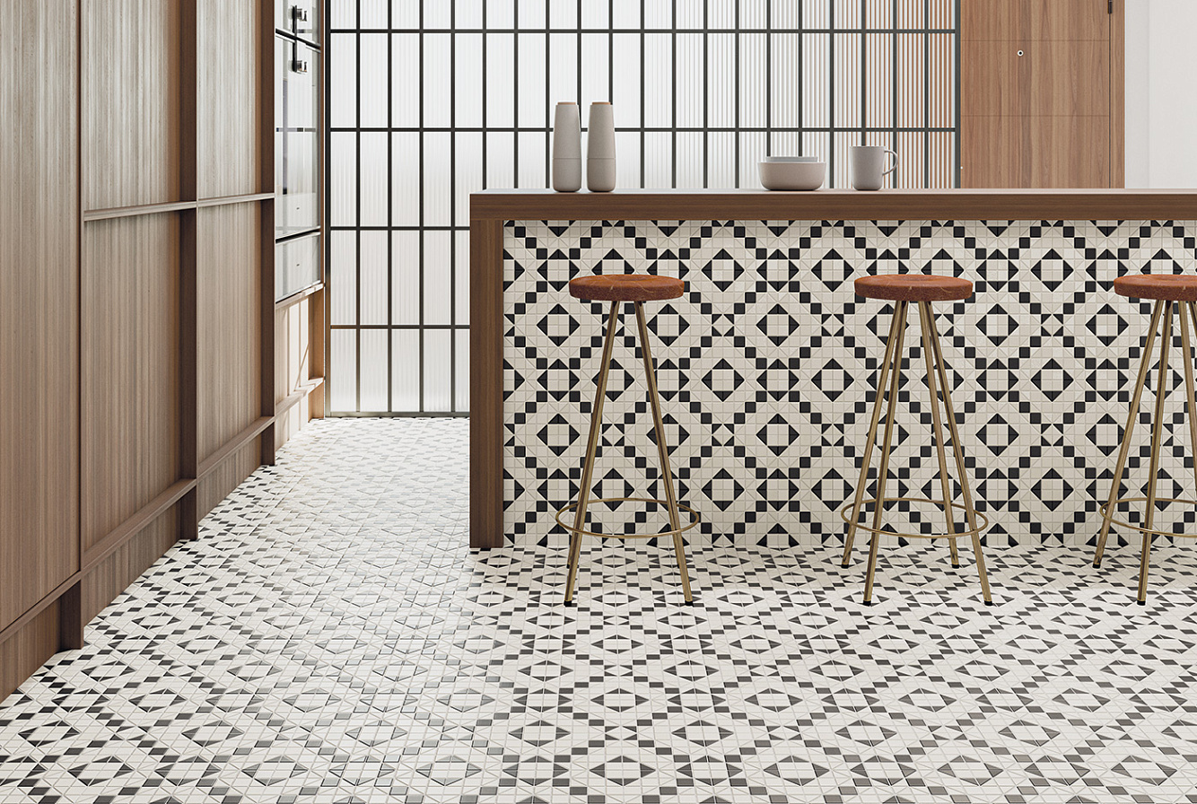 TESSERAE LIKE B&W